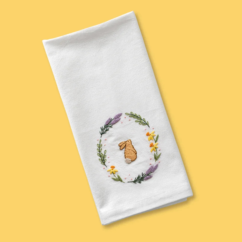 Spring Rabbit KitchenTowel Beginner Kit