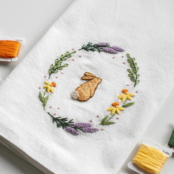 Spring Rabbit KitchenTowel Beginner Kit